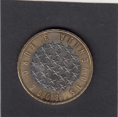 Beschrijving: 3 Euro EU PRESIDENT